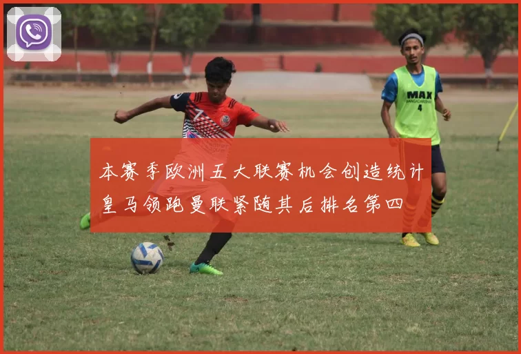 本赛季欧洲五大联赛机会创造统计皇马领跑曼联紧随其后排名第四